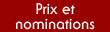 Prix et nominations