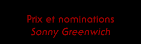 Prix et nominations, Sonny Greenwich