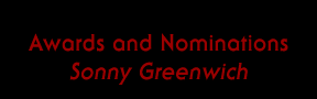 Awards and Nominations Page, Sonny Greenwich